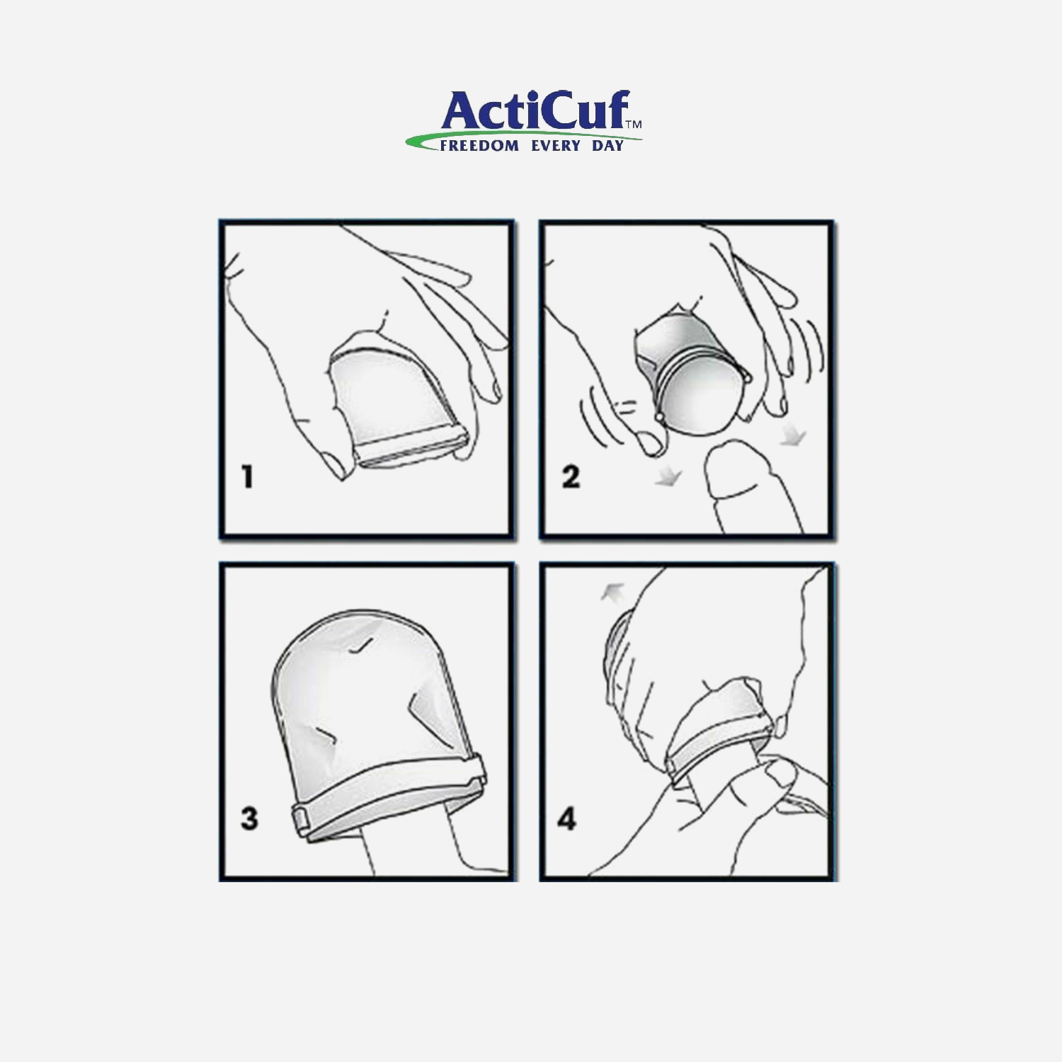 ActiCuf® Male Incontinence Pouch Discreet & Effective